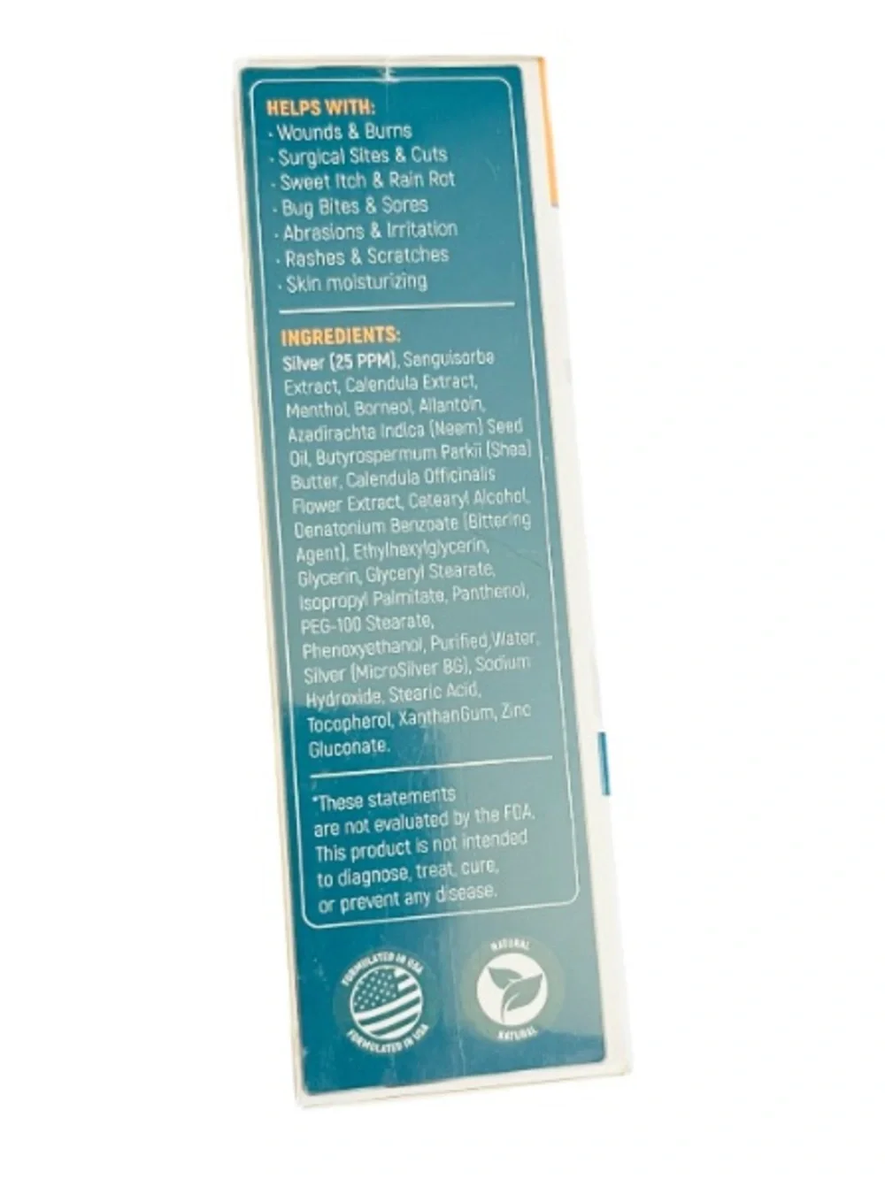 Silver Grade Wound Care Ointment for Pets